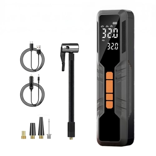 Gonfleur de pneu voiture portable électrique 6000 mAh pour vélo et EV