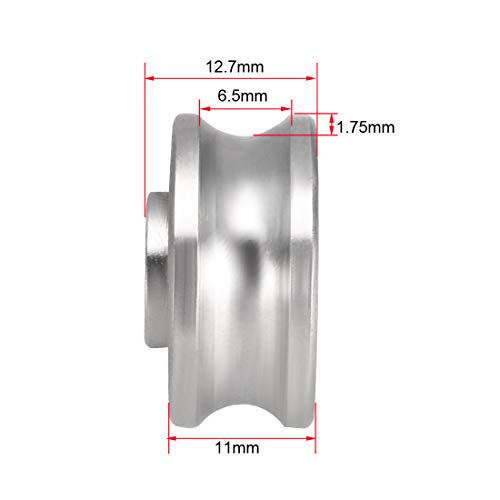 Sourcing map SG20 Profondo U Scanalatura Sfera