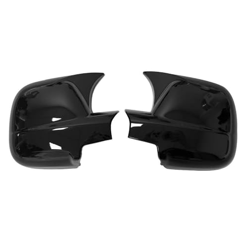 Coque de rétroviseur extérieur Partner II Tepee noir brillant pour voiture 2012-2018