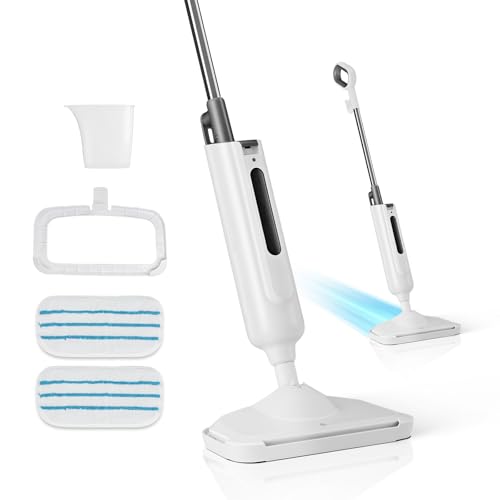 DUMOS Steam Mop for Floor Cleaning, Detachable Handheld Steam Cleaner,