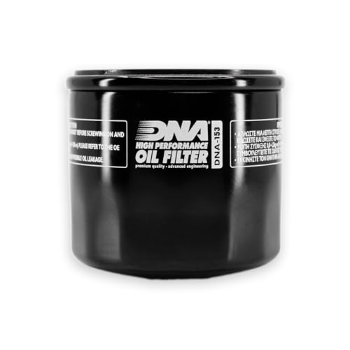 Filtre à huile haute performance DNA-153 pour lubrifiant synthétique moto