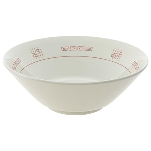 ミタニ 山中漆器(Mitani) ラーメンどんぶり 丼 約21cm 電子レンジ 食洗機対応 しょうゆ オフホワイト 日本製 M17904-0（Amazon）