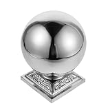 Installation rapide et facile : les embouts de main courante et les boules de protection pour rampe d’escalier se fixent en quelques minutes sur une rampe intérieure ou un chapeau de colonne, ce qui permet un gain de temps et d’efforts lors de l’installation. convient également aux poteaux de clôture et aux garde-corps