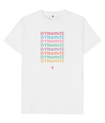 Image of BTS Dynamite Classic White T-Shirt