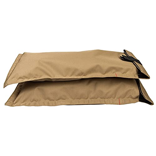 Ultra Fitness Workout Exercise Sandbag - Heavy Duty Sand-Bag for Functional Strength Training, Dynamic Load Exercises, WODs, General Fitness and Military Conditioning (Medium 25-75lbs, Tan) - Thumbnail 5