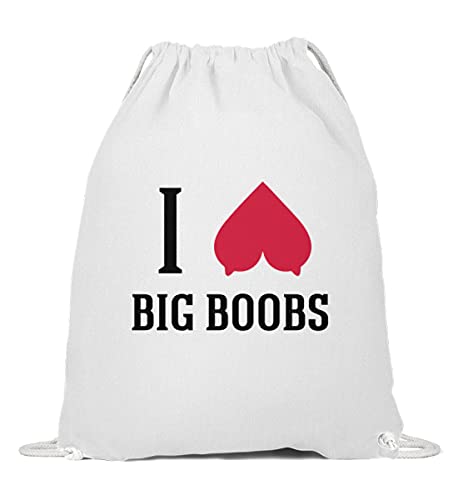 Seins sac de gym en coton tits tote bag à cordons pour femme et homme