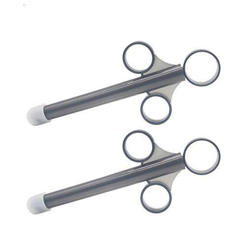 Lube Applicator with Scale for Precision & Mess-Free Use,Smooth Rounded Tip,Reusable,Durable,Easy to Clean