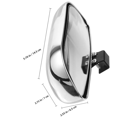 Espejo retrovisor auxiliar de coche angular en vidrio para puntos ciegos 2
