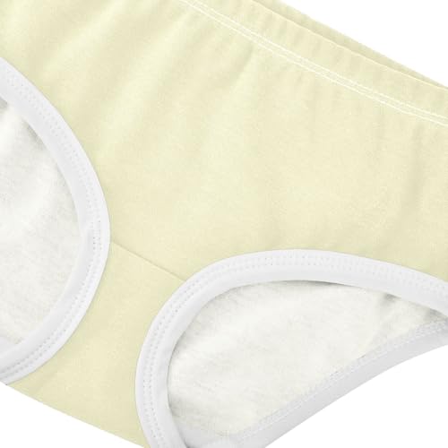 Joisal Cream Light Yellow Toddler Girls Underwear 2t Cotton Girl Panties Cute Aesthetic Underpants Briefs4