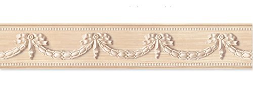 Peel & Stick Wall Border Sticker [MB-04 : 10.8cm (4.25 in) X 600cm(19.68 ft)] Made in South Korea
