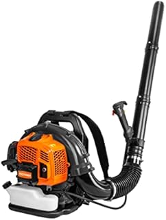 PROYAMA 54CC Gas Powered Backpack Leaf Blower 5-Year Warranty 610 CFM 248 MPH Extreme Duty 2-Cycle Gasoline Powered Leaf blowers for Lawn Care Yard Snow Blowing Dust Debris