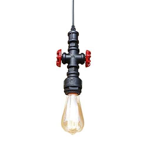 Plafonnier rétro industriel fer pour sublimer un plafond bas