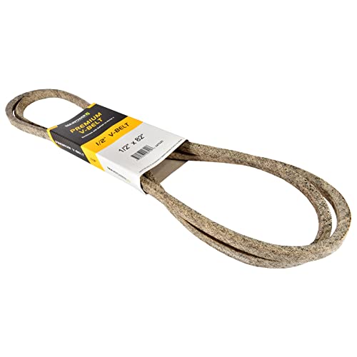 MAXPOWER V-belt 347525, Kevlar reinforced, 1/2 inch x 82 inch - 4L820 - outer length L(a) 2080 mm, beige, 1/2" x 82" - Image 2