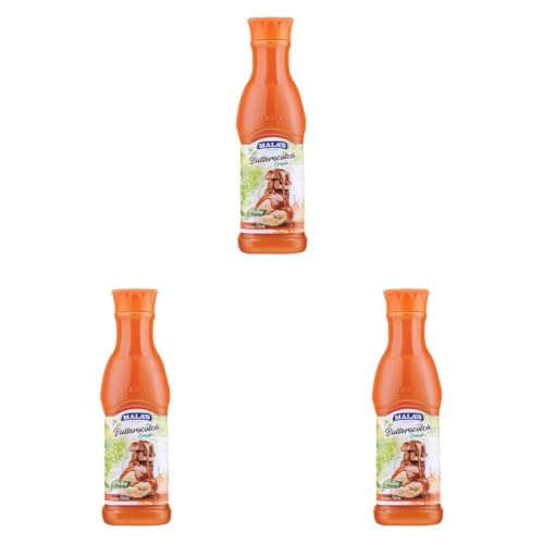 Image of Mala's Butter Scotch Crush Fruit Drink - 1L | Mixer for Mocktails, Cocktails, Drinks, Juices, Beverages (Pack of 3)