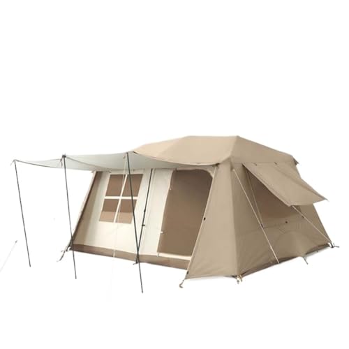 Carpa ligera para camping exterior 13m2 con dos dormitorios y sala miniatura 1