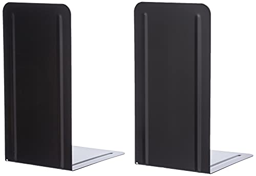 Alco-Albert 4303-11 - Sujetalibros (2 unidades, metal, 130 x 240 x 140 mm),...