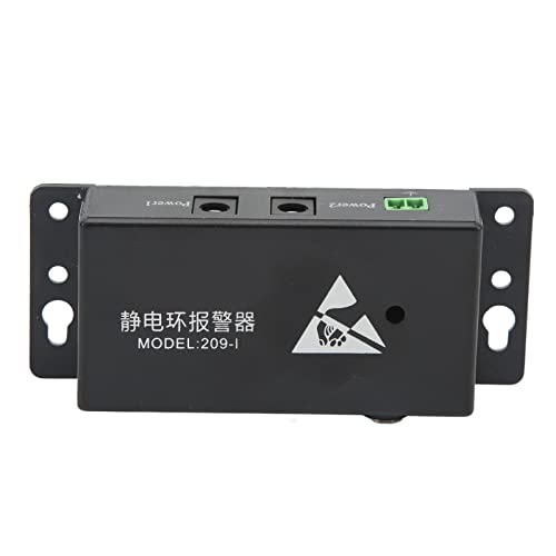 Image of ESD Waist Strap Monitor Online Electrostatic Alarm Workstation Anti Static Wristband Tool Set Kit US Plug 100 to 240V(US Plug 100‑240V)