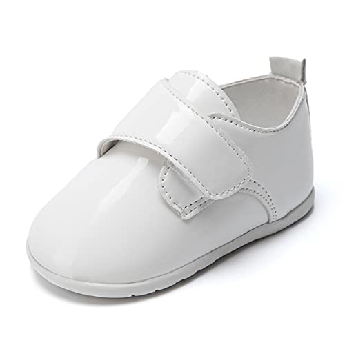Ohsofy Infant Baby Boy Oxford Shoes Pu Leather Loafers Rubber And Soft Sole Wedding Dress Shoes Toddler Girl Baby Walking Shoes #TOP19