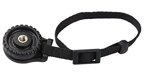 Image of HIFFIN EF-1 Black Leather Wrist Hand Grip Camera Strap for Nikon Canon Sony Pentax Olympus Panasonic SLR DSLR Cameras (EF1-Black)