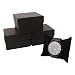 Lot de 3 boîtes cadeaux pour montre - Pour homme et femme, Bleu/Noir, 9x8.5 cm