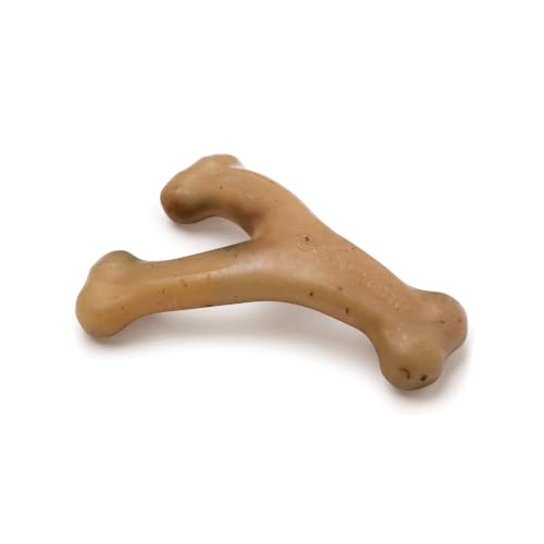 Image of Benebone Wishbone Dog Chew Toy for Aggressive Chewers, Venison, Small