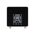 7500W 220V Instant Electric Tankless Water Heater, Wall Mounted Electric Instant Hot Water Heater, 2 Modes, Touch & Remote Control, IPX4 Waterproof & Anti-dry Burn Protection, 30-55?/86-131°F (Black)