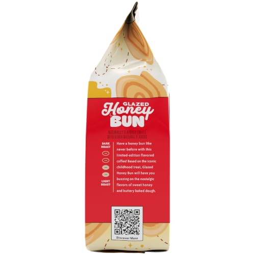 Image of Community Coffee Glazed Honey Bun Naturally Flavored Ground Coffee, Naturally Flavored, 11 Ounce (Pack of 1)