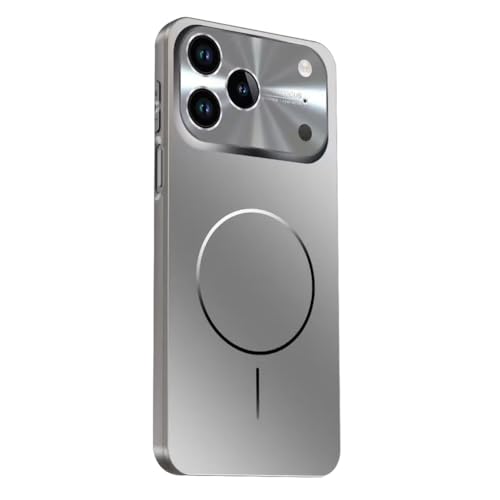 Coque de protection intégrale iPhone 17 antichoc magnétique gris satiné