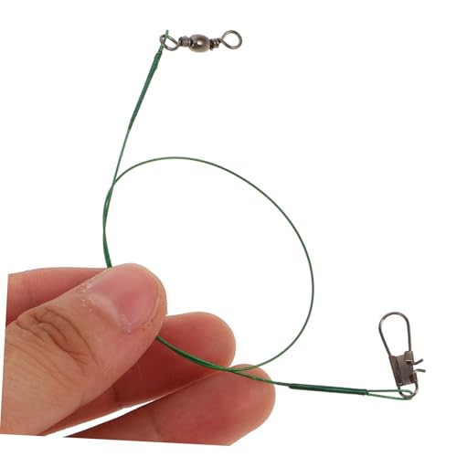 40 unidades hilo de acero para pesca Green 30 cm miniatura 7