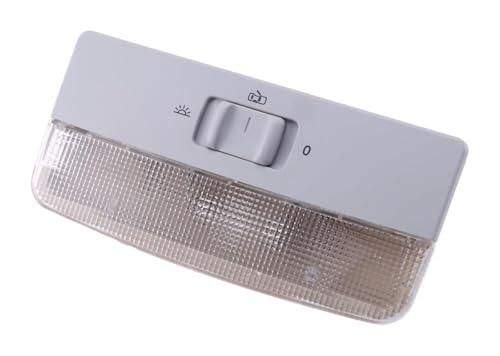 Lámpara de lectura interior coche 6QD947105 gris para techo Bora 2002 y Caddy 2004 a 2015 3