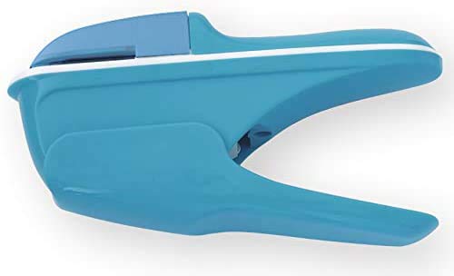 Preisvergleich Produktbild TimeTEX Heftzange "klammerlos" - ca. 14 cm - blau - 60027