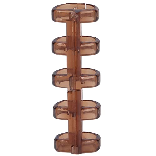 Materiais de escritório, anéis de encadernação de 11 mm de espessura, 60 folhas, fácil de usar para