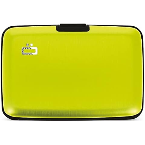 Ögon Smart Wallets - Cartera de Aluminio Stockholm - Lima Verde Cover