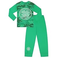 Boys Celtic Football Club Camouflage Long Pyjama Set (11-12 Years)