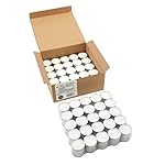 Stonebriar 100 Count White Unscented Smokeless Long Burning Tea Light Candles with 6-7 Hour Burn Time - Image 5