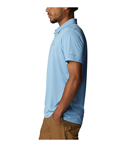 Image of Columbia Men's Solid Regular Fit Hike Polo