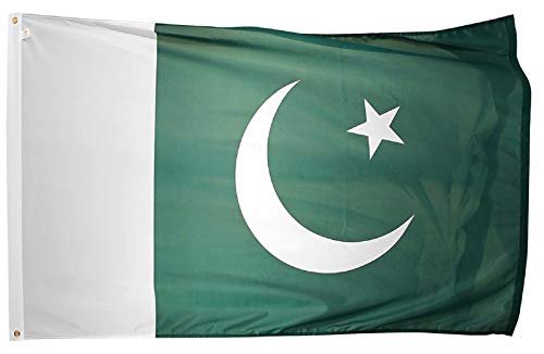 Pakistan Flag 3ftx5ft Polyester Pakistan Flag 3ftx5ft Polyester