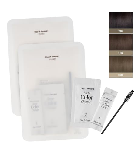 y2Zbgzn[gp[Zg(Heart Percent)uEJ[`FW[уu[`Lbg1 Brow Color Bleach Kit, Single Use Application Kit