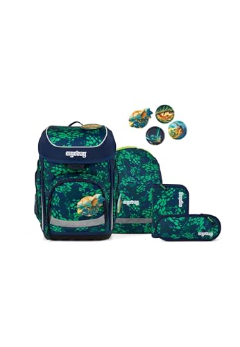ergobag cubo Set ergonomischer Schulranzen Klassisch 5-teilig 1. Klasse Grundschule