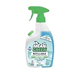 Mean Green Refillable Ultra Powered CONCENTRATE Glass Cleaner, Fresh, 14.3 Ounce