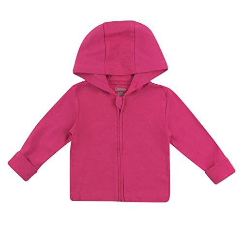 Image of Hanes unisex-baby Baby Knit Hoodie, Zippin Soft 4-way Stretch Knit Long Sleeve, Babies and Toddlers