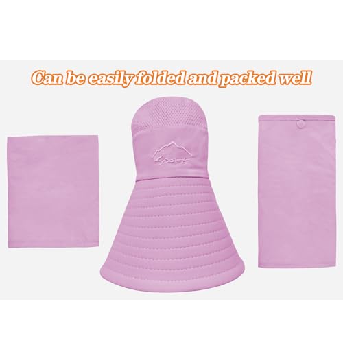 Image of Sun Hats for Men Women Fishing Hat UPF 50+ Breathable Wide Brim Summer UV Protection Hat