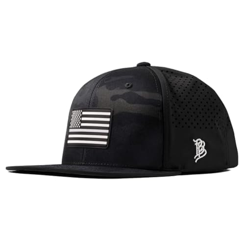 Image of Branded Bills Vintage Old Glory Performance Hat for Men | Baseball Cap