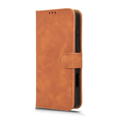 Image of for Oppo Find X9 Ultra 5G Leather Case Skin Feel Anti Drop Wallet Stand Flip Phone Cover - Brown