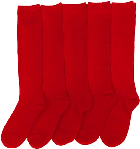 Image of ToBeInStyle Women's Pack of 6 or 12 Knee High Socks