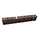 Morris 91158 Ground/Neutral Bar, Copper, 190 Circuits, No. 14 - No. 4 Wire Range, 190 Holes