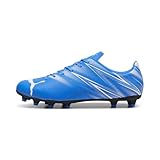 PUMA Men ATTACANTO FG/AG Soccer Shoe, BLUEMAZING-PUMA White, 8 UK - Image 5