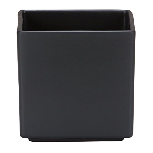 Preisvergleich Produktbild Scheurich Übertopf Anthrazit Ø 15 cm, Höhe 15 cm