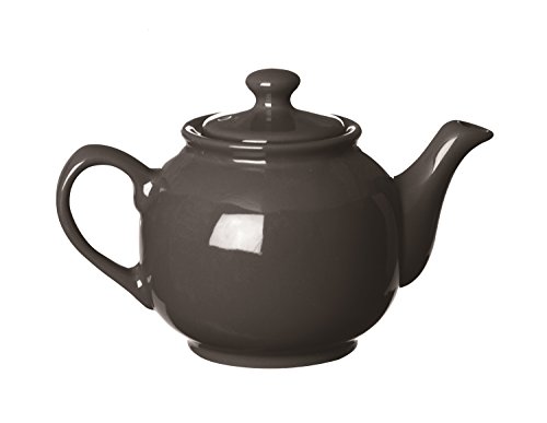 Excelsa Trendy Teiera, Ceramica, Grigio, 12x21x12