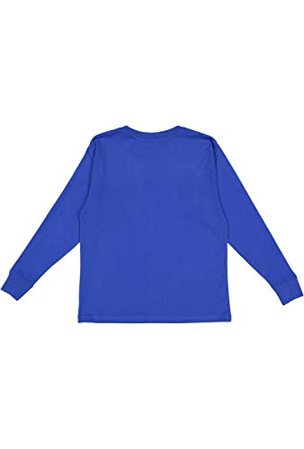Image of LAT Youth 100% Cotton Jersey Crew Neck Long Sleeve Tee (6201)